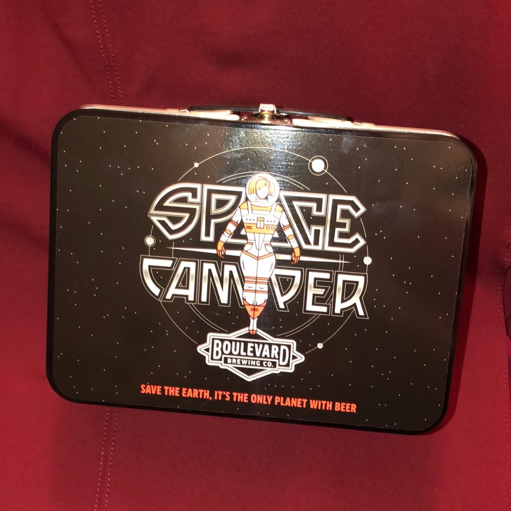 Boulevard Space Camper Vintage Style Lunchbox